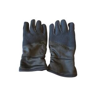 Spyder black gloves, size large